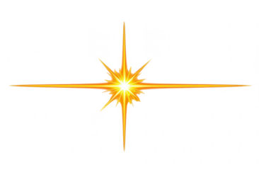 Bright starburst, radiating light (1)