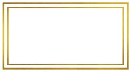 Gold ornate frame on black background (5)