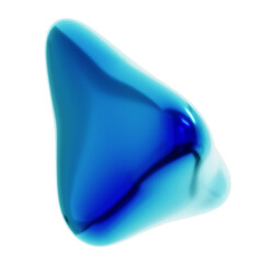 Abstract 3d rendering shape