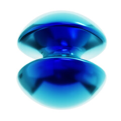 Abstract 3d rendering shape