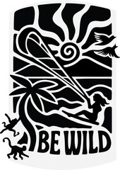 Fototapeta premium eagle tattoo design