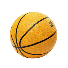 Orange basketball, close-up