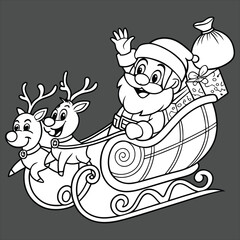 Winter Christmas composition in paper cut style .Merry Christmas text Calligraphic Lettering Vector illustration.  Merry Christmas card. Winter holiday theme. Happy New Year. Christmas cartoon. 