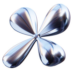 Flower 3d chromatic rendering