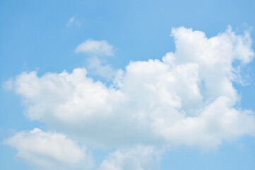 blue sky with clouds