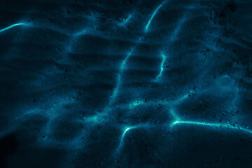 Dark sea bottom 