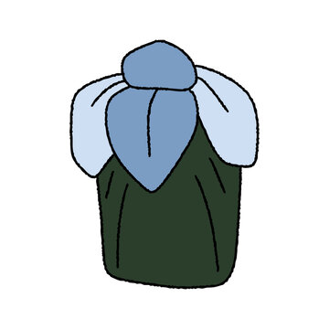 보자기로 포장한 한국의 명절 선물