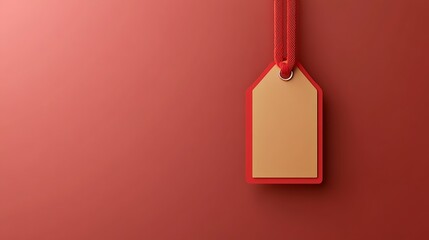 3D price tag icon with bell symbol for online discount coupon or sale alert concept