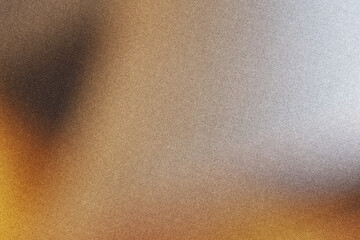 Beige brown yellow black grainy gradient background dark noise texture wide banner header poster design