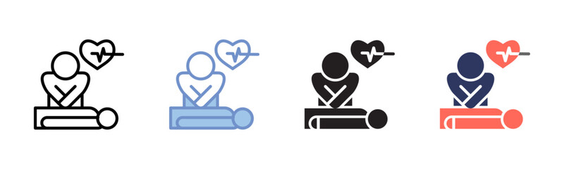 Cpr Icon icon sheet multiple style collection