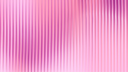 Pink fractal glass ribbed Y2K gradient and fluted light effect. Abstract neon texture or translucent acrylic pattern for cosmetic wall. Vibrant prism distortion or holographic premium 3D panel rows.