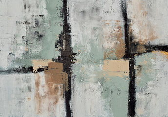 Abstract artistic creation, fine art for print, modern texture effects, mural design, home wall decoration, large painting strokes, artistic patterns, contemporary oil painting, creative decor design