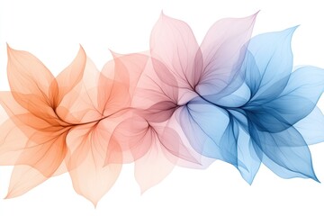 Obraz premium Gentle abstract spring backdrop with blooming floral design and vibrant tones