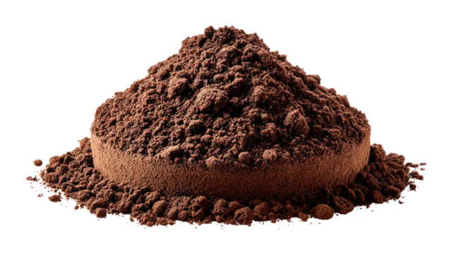 Rich Cocoa Powder Delight: A delectable mound of rich, dark cocoa powder, evoking the promise of indulgence and culinary pleasure. A visually pleasing presentation of the finest, pure cocoa. 