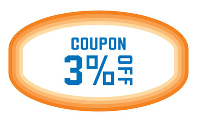 割引クーポンのベクターイラスト　夏色