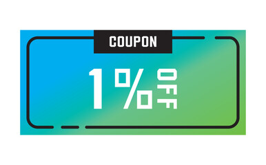 割引クーポンのベクターイラスト　夏色