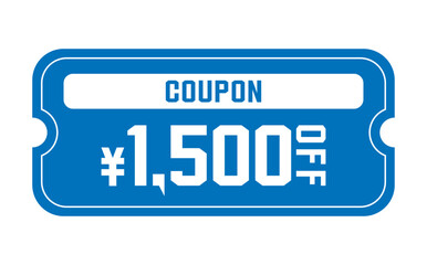 割引クーポンのベクターイラスト　夏色