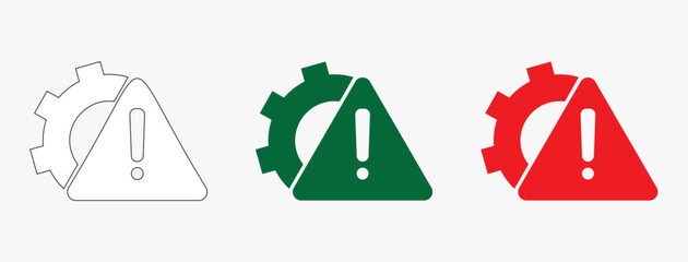 Vector icon of a major project to get more attention. Vector logo illustration