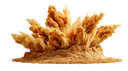 Explosive Force: A dynamic, eye-catching image captures the raw energy and volatile nature of a massive explosion, showcasing the destructive power of nature or a controlled demolition