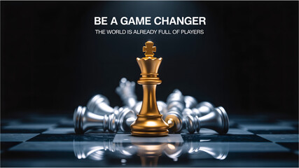 chess king and queen game changer