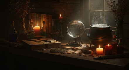 ハローウィン/魔女の作業部屋