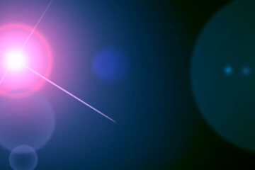 Lens Flare Prism Glint Overlay