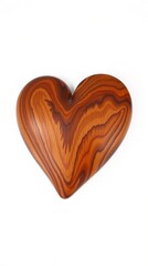 Stunning wooden heart centerpiece, symbolizing love and natural beauty for romantic occasions