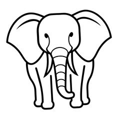 Obraz premium elephant vector