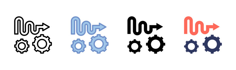 Streamlining icon sheet multiple style collection