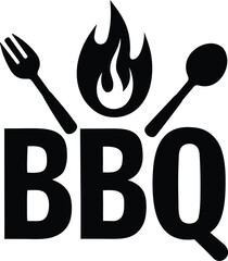 BBQ Grill Silhouette