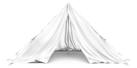 Mobile Office Privacy Tent Isolated on Transparent Background