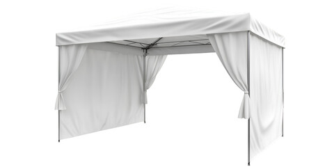 Mobile Office Privacy Tent Isolated on Transparent Background