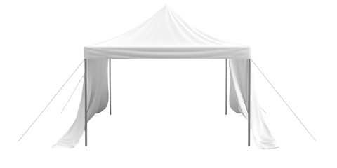 Mobile Office Privacy Tent Isolated on Transparent Background