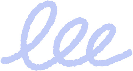 Cute Curved Line Illustration