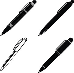 pen vector silhouette