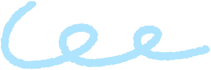 Cute Curved Line Illustration