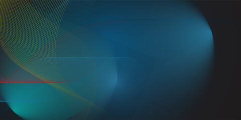 Abstract background with curved lines technology modern. Vector illustration for your business design eps 10