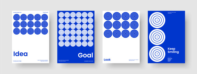 Naklejka na ściany i meble Abstract Brochure Template. Geometric Business Presentation Design. Modern Book Cover Layout. Banner. Poster. Report. Background. Flyer. Catalog. Pamphlet. Notebook. Journal. Brand Identity