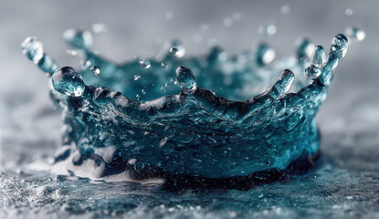 Happy lifestyle festival celebrating fashion in a vibrant urban environment with water splash effects