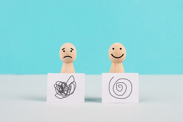 Depression, anxiety, positive and negative emotion, trauma, distorted thoughts, clarity, mental...