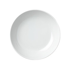 White Plate on Black