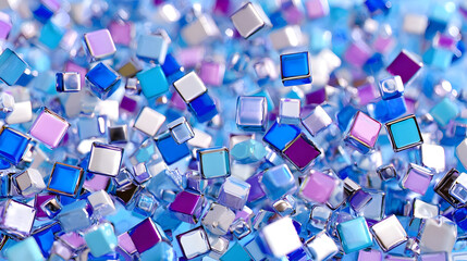 elements forming complex AI algorithms in abstract digital dreamscape