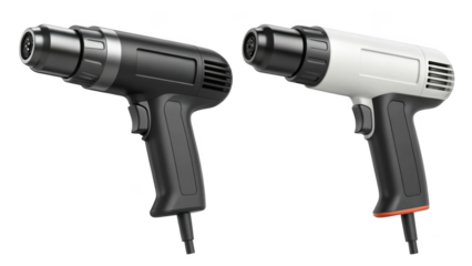  heat gun tool isolated on transparent