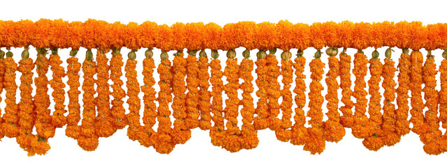 Orange textured fringe trim