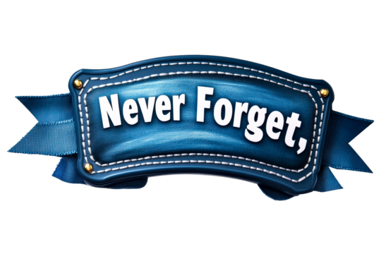 Remembering important moments with a vibrant banner design