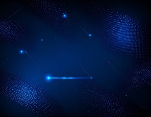 Abstract digital backdrop with glowing dots