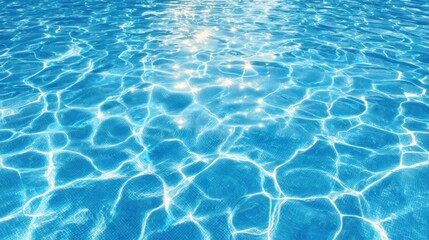 Close-up view of shimmering water surface.