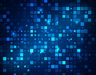 Abstract digital pixelated background