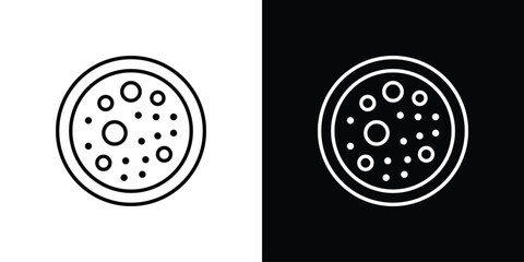 Leukemia icon. editable stroke web icons