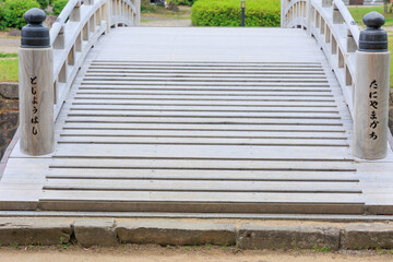 出石城　登城門　登城橋　城下町　時計台　兵庫県豊岡市出石町